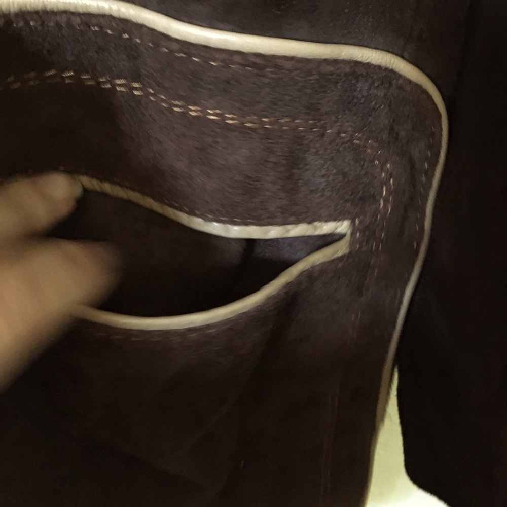 Perfect Vintage Leather Jacket - Warm Winter Coat - Picture 10 of 16